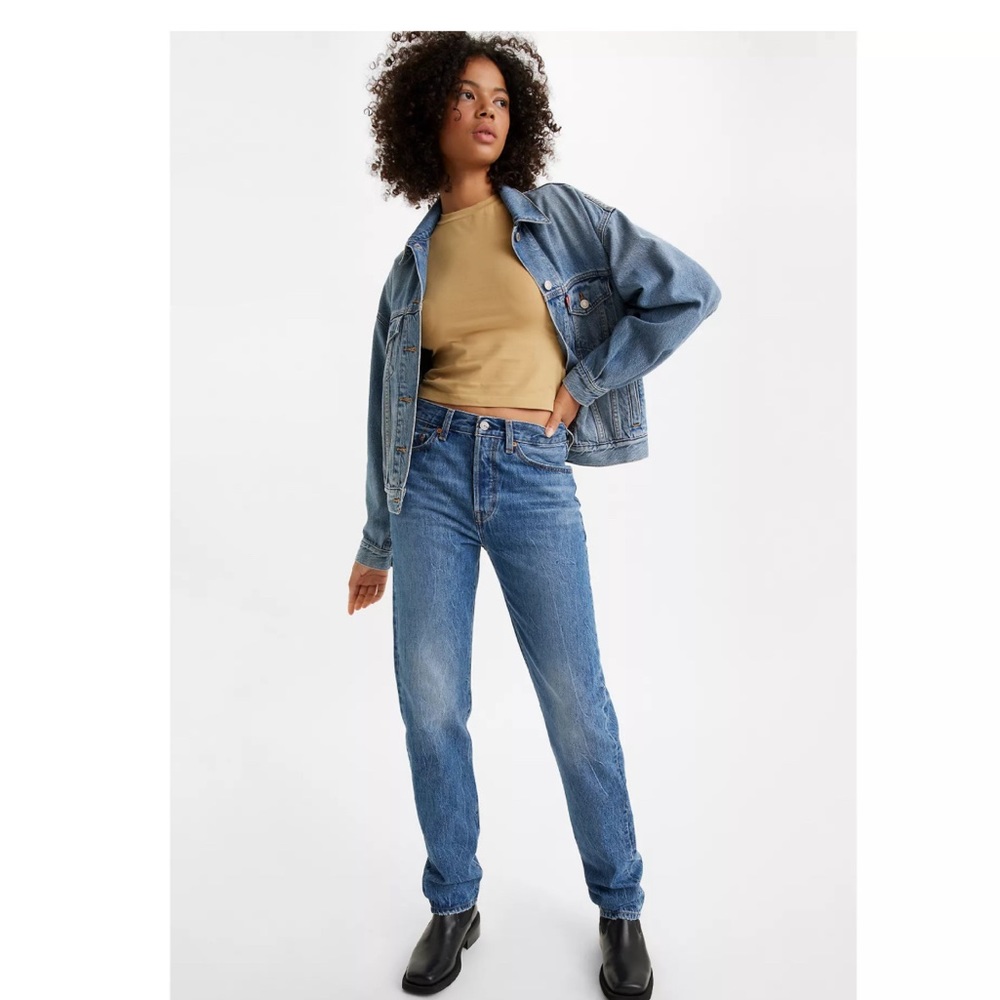 Levi’s 501 81 jeans. Premium with button fly and leather tag. Gently used. 26x31